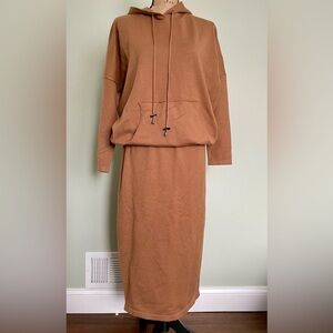 Bliss by Sheek Tan Hoodie Dress